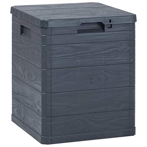 Nishore 90 L Garten-Aufbewahrungsbox Auflagenbox Gartenbox Abschlie?bar Geeignet für den Innen- und Au?enbereich Garten… – Bild 4