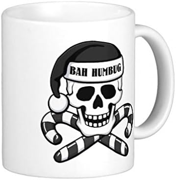 Coolflyer Bah Humbug Skull Mug