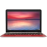 ASUS C201 11.6 Inch Chromebook (Rockchip, 4 GB, 16GB SSD, Lotus Gold/Red)