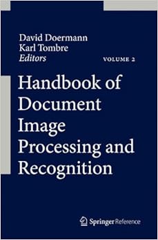 Handbook of Document Image Processing and Recognition Handbook of Document Image Processing and Recognition