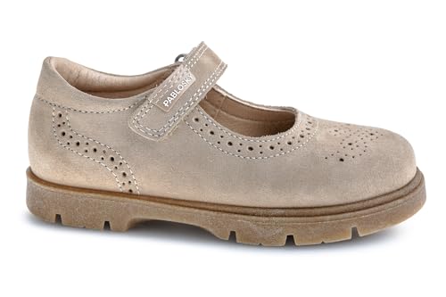 Pablosky SAPIENS 360638, Zapatos Planos Mary Jane, Beige, 40 EU Ancho