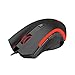 AcisuHu Gaming USB Wired Mouse Ergonomic Design 6 Buttons Up to 3200DPI Desktop Computer Accessories Mice,Black-Redthumb 3
