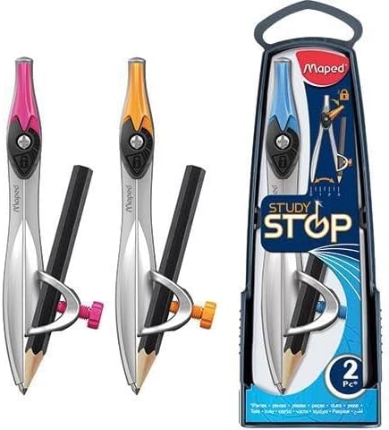 195210 Studie Stop Universal Halter (20 Stück), mehrfarbig(orange, blau und pink)