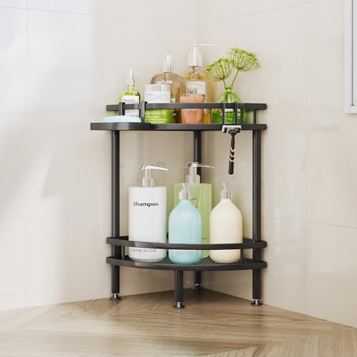 HapiRm Standing Corner Shower Caddy
