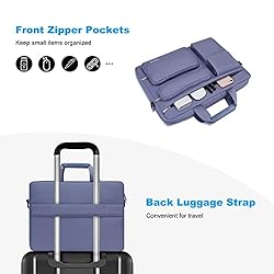 MOSISO Laptop Shoulder Messenger Bag Compatible