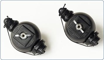 Easy Rolls, 2.0,neue Version, belastbar pro Rolle 5kg, zum stufenlosen Aufhängen von Lampen/Reflektoren - 2 Stück EasyRolls