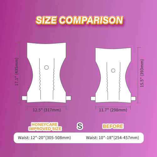 HONEY CARE AllAbsorb Disposable Female Dog Diapers Small Size