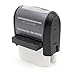 Custom Self Inking Rubber Stamp - Up to 3 Lines of Text - Choose from 15 Ink Colors - Small Size