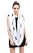 Lina & Lily Women's Whale Animal Print Infinity Loop Scarf (White)