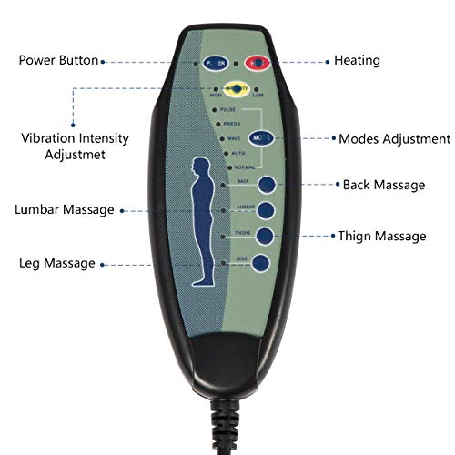 YOLENY Massage Chaise Lounge,Electric Recliner Heated Chair,Ergonomic