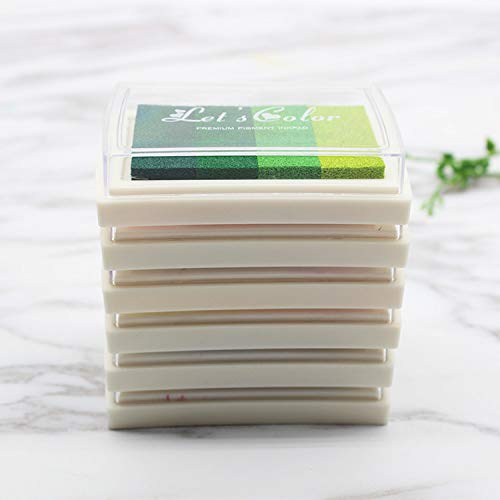 Craft Ink Pad, Set of 6 Washable DIY Stamp Ink Pads for Kids, 24 Colors - Thumbnail 5