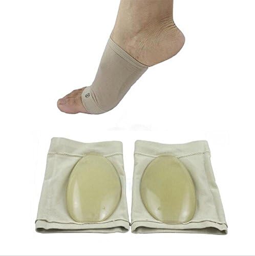 Saengla Foot Care Plantar Fasciitis Arch Support Sleeve Heel Spurs Feet Orthopedic Pad Arch Tool gel socks toe women men silicone 2/pcs