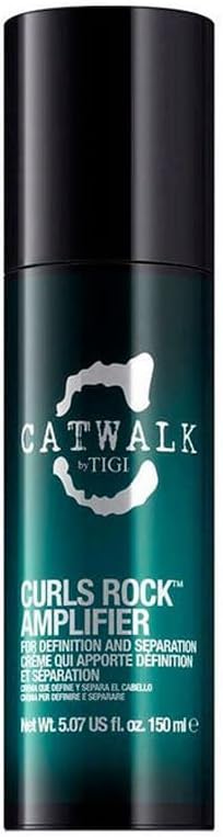TIGI Catwalk Curls Rock Amplifier Styling Cream for Curly Wavy Hair Frizz