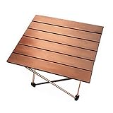 MIGHTYDUTY Outdoor Folding Camping Table Portable Camping Tableware for Picnic Camp BBQ with Storage Bag