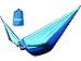 ZLHY Camping Hammock, Parachute Cloth with 2 Shackles, Single Double, Portable Indoor Outdoor Tree Hammock, Parachute Hammock, Backpack, Travel, Beach, Backyard, Hikingthumb 2