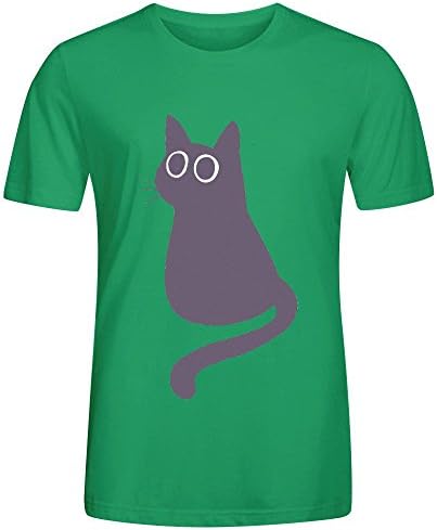 Derp Kitten Mens T shirt Green