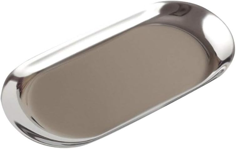 Hongma Stainless Steel Serving Plate Platter Storage for Fruit Food Silver Gold Multicolor