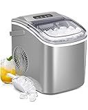 AGLUCKY Ice Makers Countertop,Portable Ice Maker