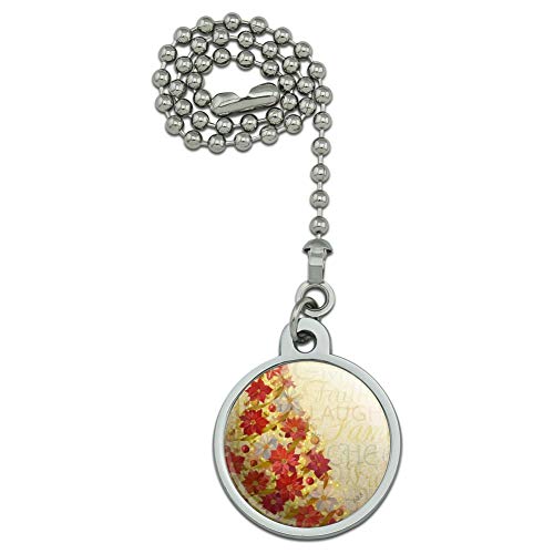 GRAPHICS & MORE Christmas Holiday Tree Laughter Cheer Ceiling Fan and Light Pull Chain