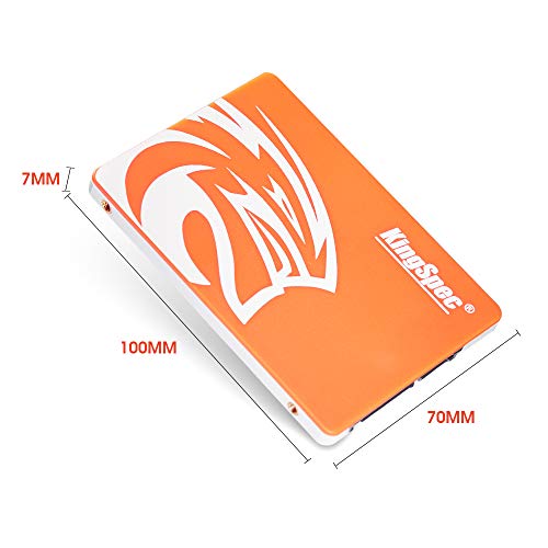 KingSpec SSD 480GB Internal Solid State Drive for PC, Laptop Sata3 2.5" 7mm Hard Disk for Computer P4-480