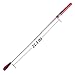 goldblue Multipurpose Illuminated & Magnetic Pickup/Electric Torch - Metal Flexible Conduit LED Flashlight, Powered by 4 LR44 Button Cells (Red)