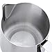 Stainless Steel Milk Frothing Pitcher Cappuccino Pitcher Pouring Jug Espresso Cup Creamer Cup for Latte Art, 20 Ounce (600 ML)