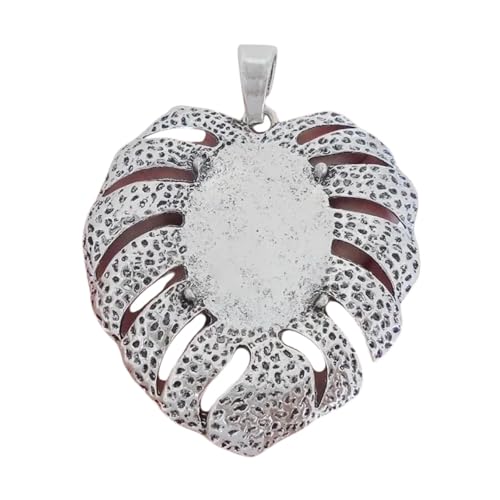 New 2026 1Pc Matte Golden Color Large Hollow Tropical Leaf Charrm Pendant For Diy Necklace Jewelry Making Accessories 80X53Mm Fashion Creative Gift