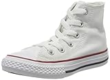 Converse Unisex Child Tod/Yth Chuck Taylor All Star Hi Top - White - 12 TOD