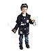 DRESS 2 PLAY Police Costume for Kids, Cop Toddler Dress Up Set Role Play With Accessories, Police Officer Costume for Kids Ages 3-7