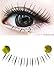 TONGKUN Hot Lady Girl Charming Lower Bottom False Eyelashes Handmade Under Fake Eye Lashes Clear Strip Band (30 Pairs)