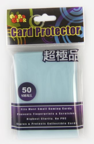 Download Gogo Gear Trading Card Protector Sleeves - Sky Blue for Yugioh Size [Toy] by Yu-Gi-Oh!
