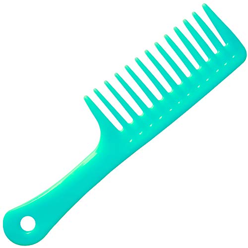 Wide-Tooth-Comb-for-Curly-HairLong-HairWet-HairDetangling-Comb-Largecyan