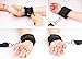 Bindinclined BDSM Bondage Bed Restraints Restraining Straps and Cuffs Set for Couples Sex Play. Adjustable Bondageromance Handcuffs Kit