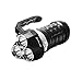 Thorfire Scuba Diving Flashlight 2000 Lumen IPX8 Waterproof Searchlight with 3 XPL LED Powerful Light Underwater 230ft Torch, Rechargeable 18650 Battery Not Included
