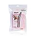 NUOLUX Electric Eyebrow Trimmer Eyebrow Razor Kit with Eyebrow Comb for Women (Pink)
