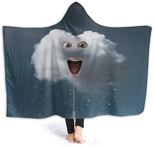 ブランケット にわか雨 フード付き 毛布 付きブランケット 着るブランケット 冬暖かい 防寒対策 受賞店 大判 柔らかい 肩掛け 軽量