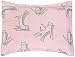 Amazon Basics Kid's Easy Care Microfiber Bed-in-a-Bag 5-Piece Bedding Set, Twin, Pink Cats, Animal Printed