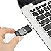 [App Upgraded] 128GB iPhone USB Flash Drive, iOS Memory Stick, iPad External Storage Expansion for iOS Android PC Laptops (Black)