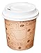 Disposable Espresso Cups with Lids - 4 Ounce Cafe Paper Coffee Cup with Lid - the Perfect Bundle for the Espresso Lover in Your Life