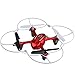 Syma X11C RC Quadcopter with Camera and LED Lights - Red