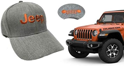 Jeep Structured Cap with Punk'n Orange Logo