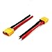 LHI XT90 Plug Male Female Connector with 150mm 10AWG Silicon Wire for RC Lipo Battery FPV Drone (2PCS)