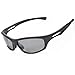 Siren Mens Polarized Unbreakable Sunglasses - Mirror Silver Lens on Matte Grey Frame
