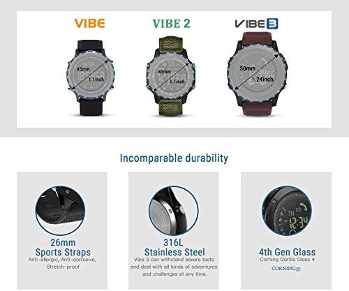 aaerp T1 Tact Watch - Reloj Inteligente Deportivo Super Resistente ...