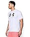 Under Armour Men's Sportstyle Logo T-Shirt, White/Graphite, Large