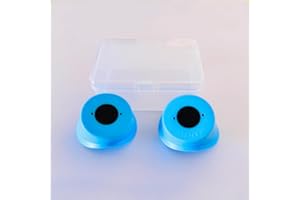 BuWiz Adhesive Design Tanning Goggles, UV Eye Protection, Soft Flexible Fit, Suitable for Lying and Stand-Up Tanning, without Blocking Light, Transparent