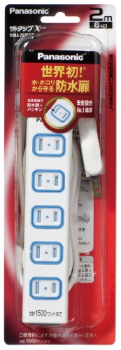 パナソニック ザ・タップX 6コ口 2mコード ホワイトの商品画像