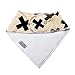 KiddyByte Premium Baby Bibs - Cute Unisex Designs for Boys and Girls, Super Drool Absorbent 100% Organic Cotton, 6-Pack Gift Set