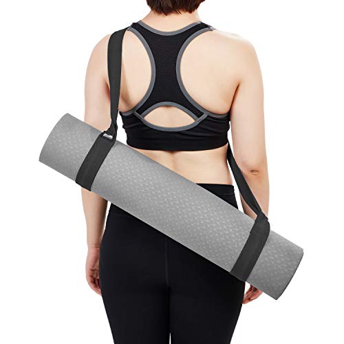 image for REEHUT Yoga Mat Strap, Adjustable Yoga Mat Carrier Holder for Carrying
