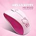 Hello Kitty Wireless Keyboard Mouse Combo 2.4Ghz USB Receiver